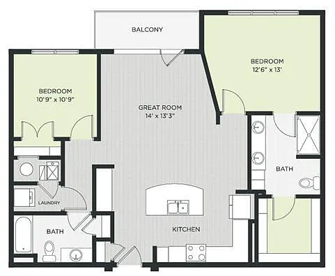 Floor plan Ridgeview