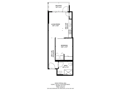 Floor plan 812 - Accessible