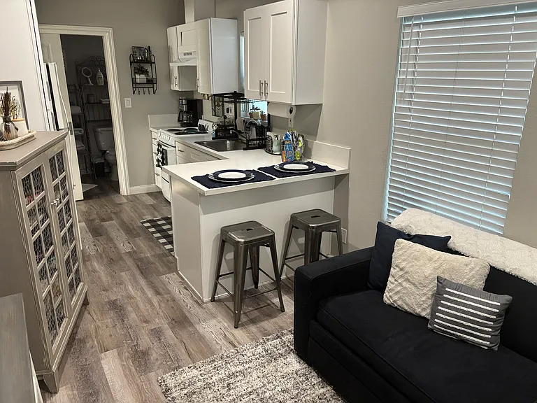 Charming tiny home layout