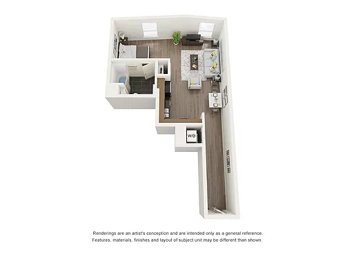 Floor plan Studio