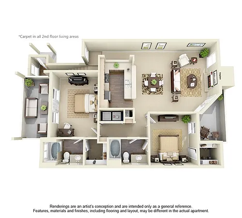 Floor plan The Avalon
