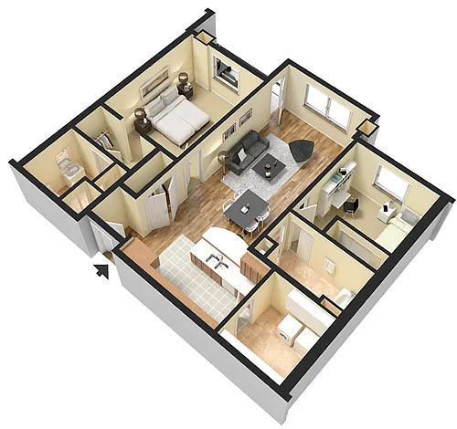 Floor plan C