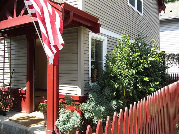 Front view of the house