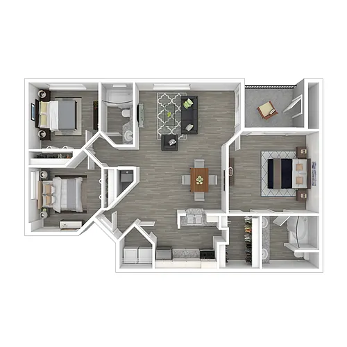 Floor plan Fern - Renovated