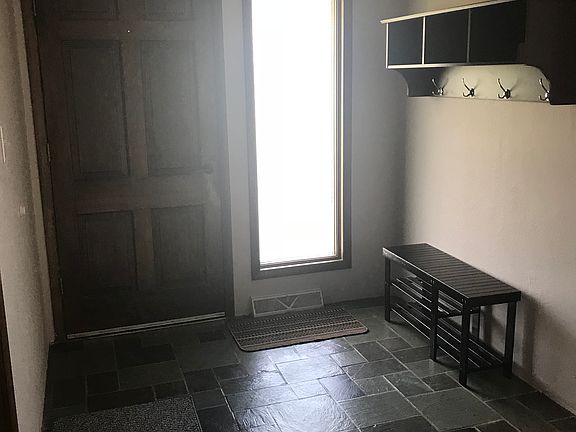 Foyer with slate floor!