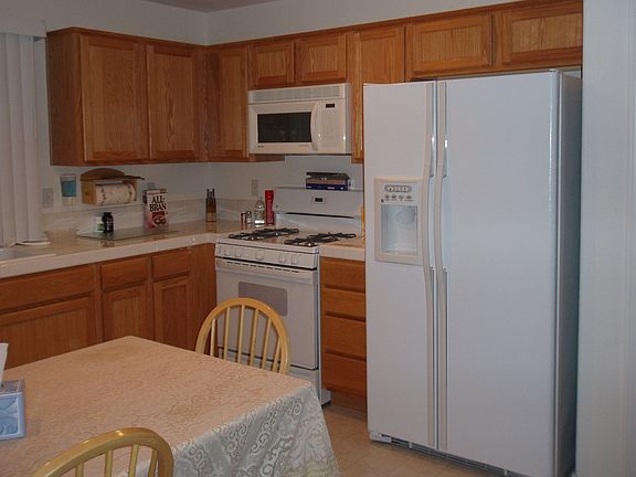Wood cabinets 