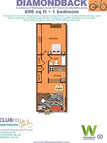 Club Hill Apartments — Photo 13