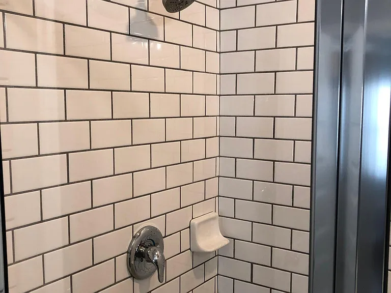 Master shower