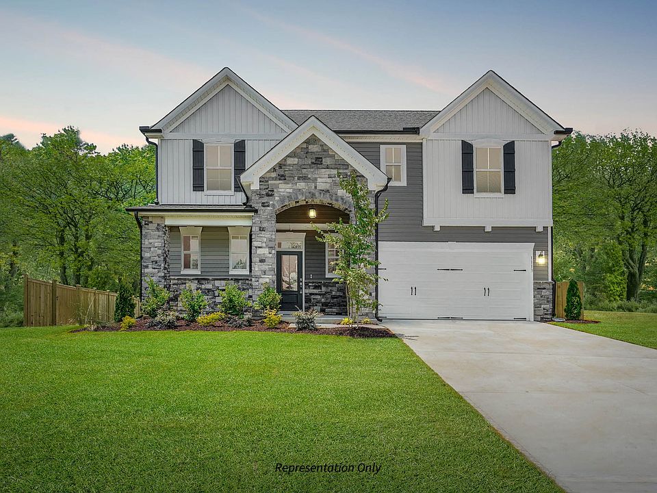 The Cary French Country by New Home Inc