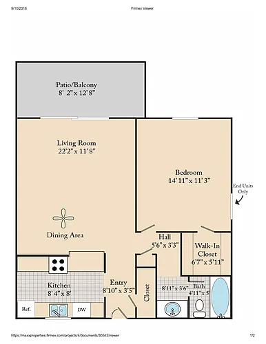 Floor plan A2