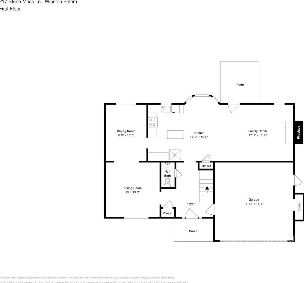 217 Stone Moss Ln Winston Salem, NC 27127 — Photo 2