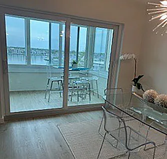Waterview of the bay from dining room