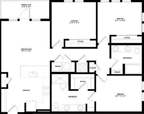 C1 Floor Plan C1 Floor Plan