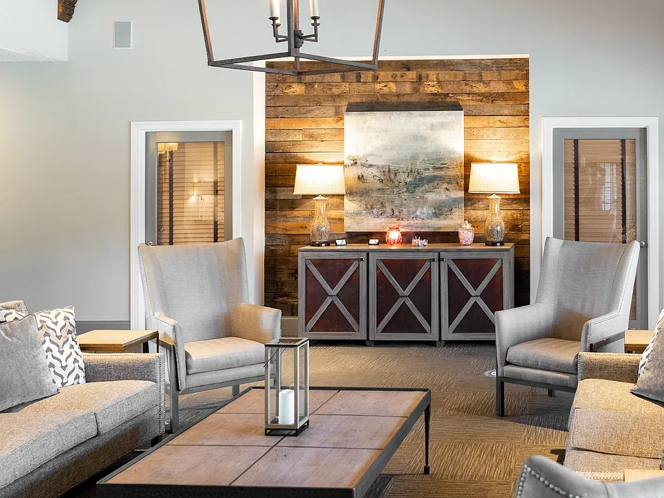 Leasing office and clubhouse