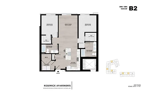 Floor plan B2
