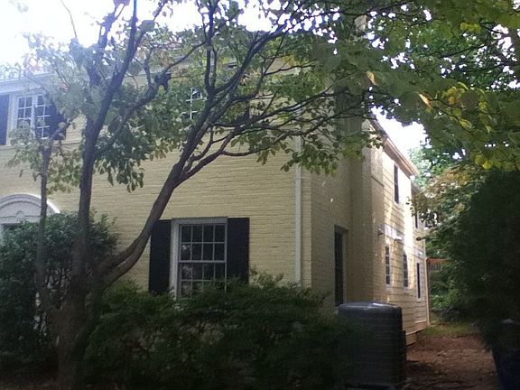 Right side of the house