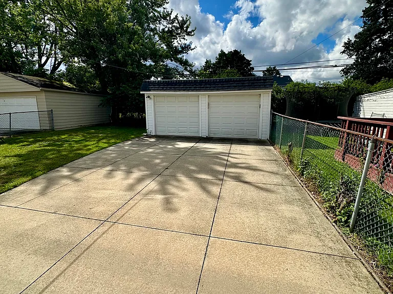 One Garage Available