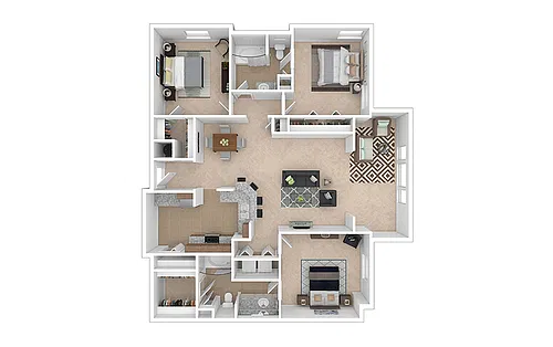 Floor plan Westover with Sunroom