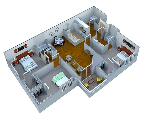 Floor plan Redbud Elite