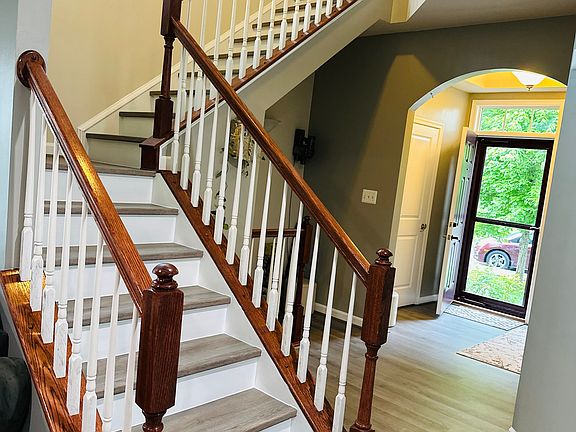 Stairs and Foyer - Main Floor