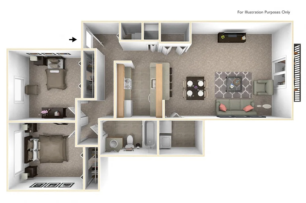 Floor plan Lily