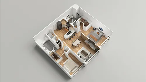 Floor plan 2C