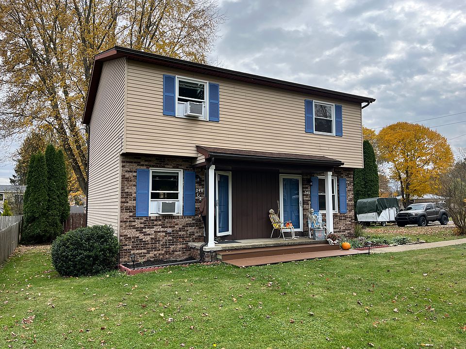 Front of duplex facing Angling Road.