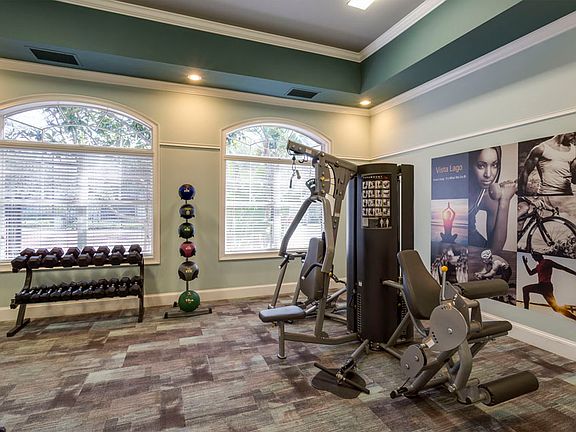 Pump some iron in our strength training room