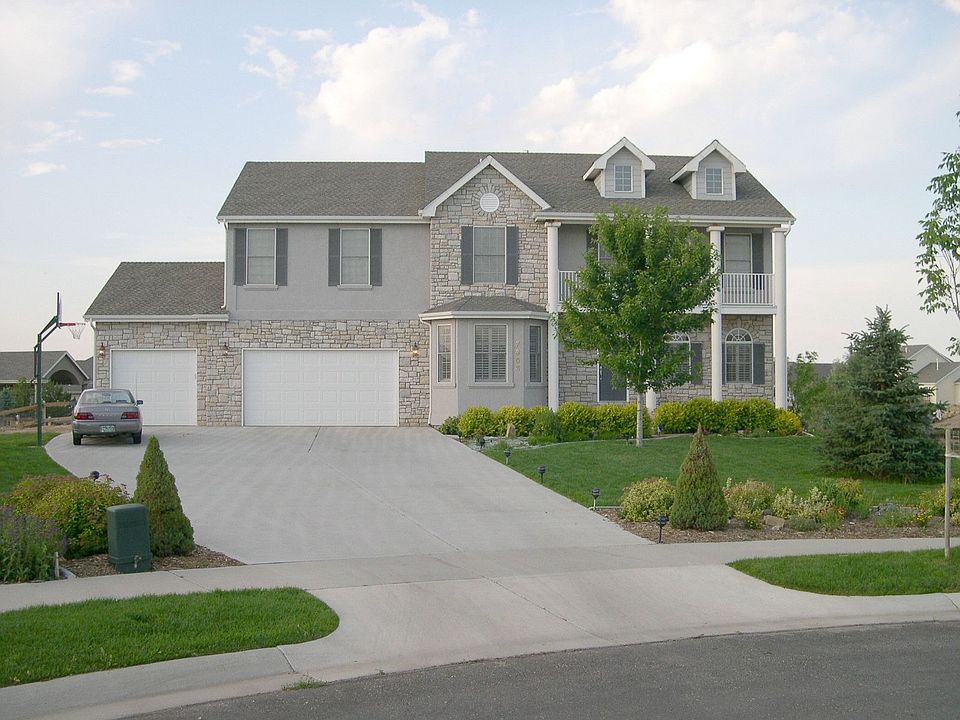 The right house front view