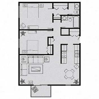 Floor plan D2