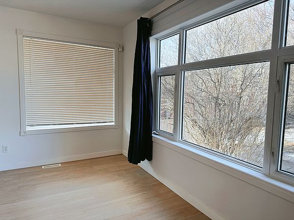 Master Bedroom. North and West-facing windows.
