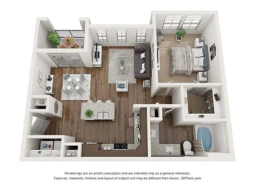 Floor plan B-A3-8