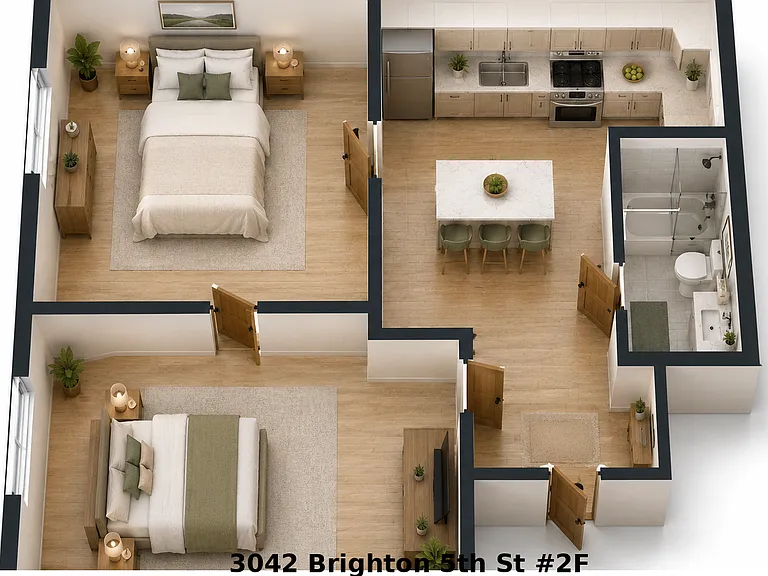 3042 Brighton 5th St #2F — Photo 7