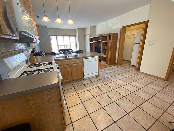 View from Kitchen into Living Room