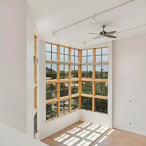 3202 "The Edward" Loft is flooded with natural light.