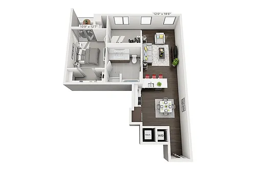 Floor plan A1G