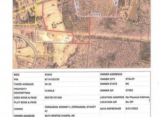 0 Whites Chapel Rd, Staley, NC 27355