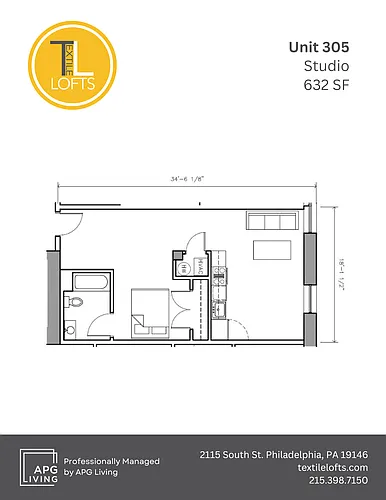 Floor plan 305