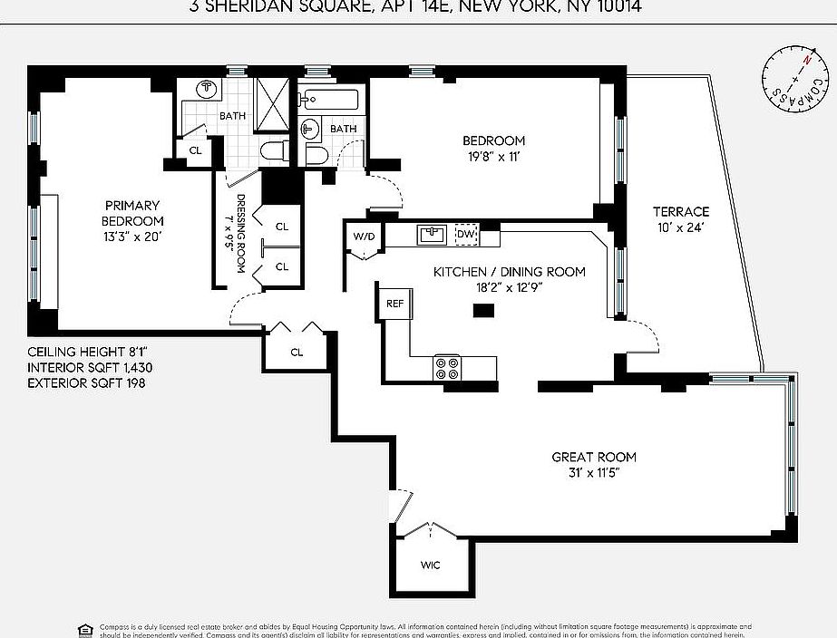 2nd image of 3 Sheridan Sq APT 14E