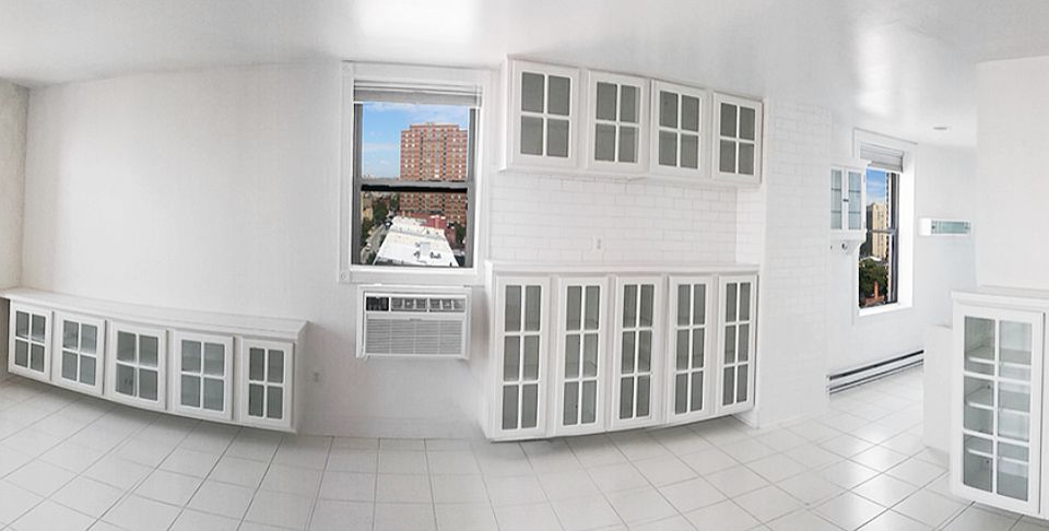 BUILT IN's float 4" above floor for easy cleaning