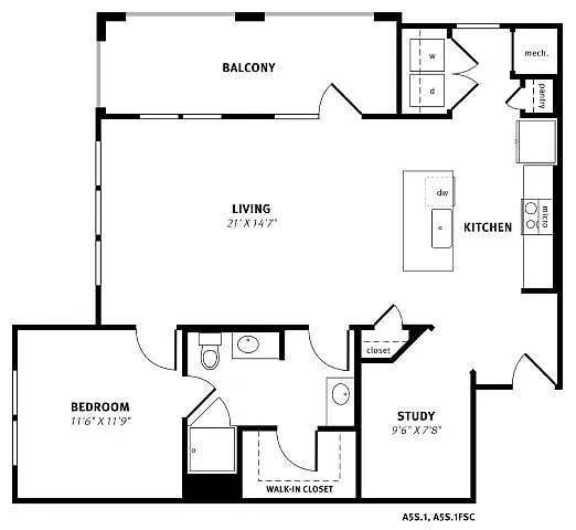Floor plan A5S