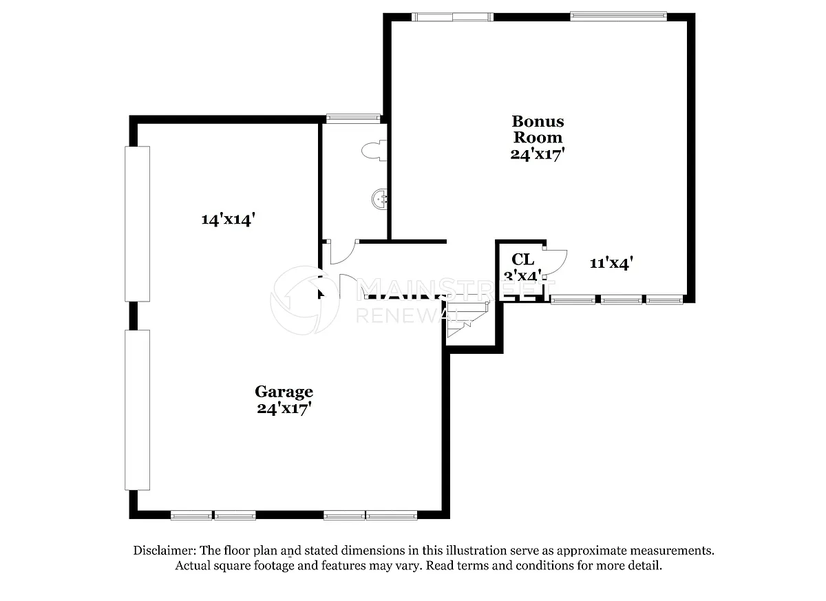 Floor Plan - 2704 Shropshire Blvd