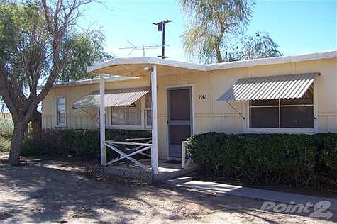 House on westside of property.