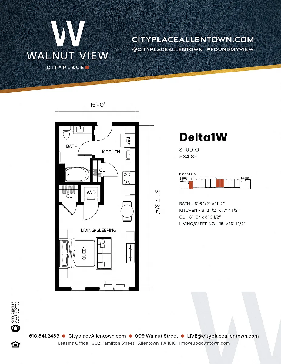 Floor plan Delta1W