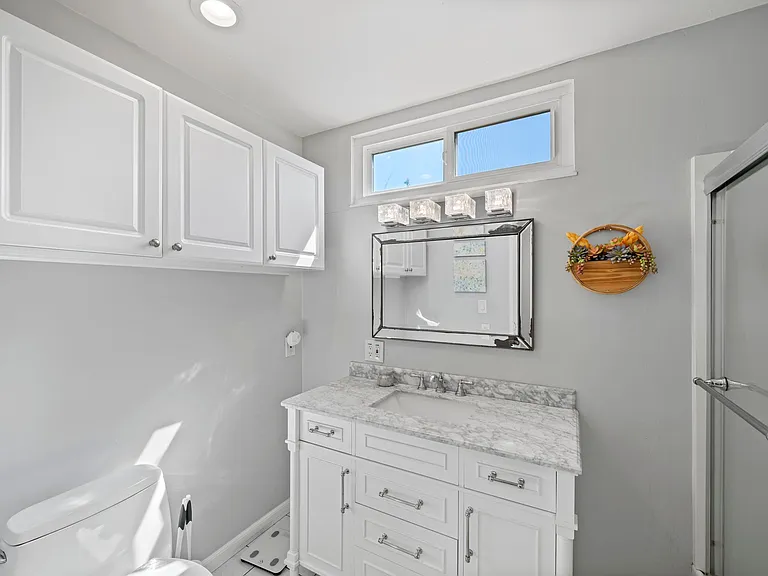Renovated guest bathroom
