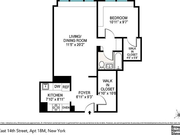 2nd image of 7 E 14th St APT 18M