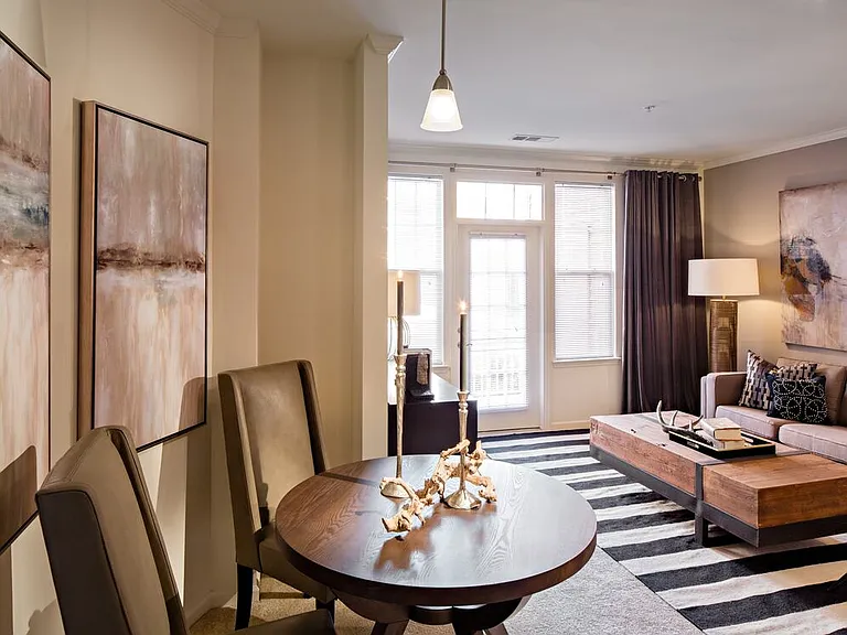 Living and dining room