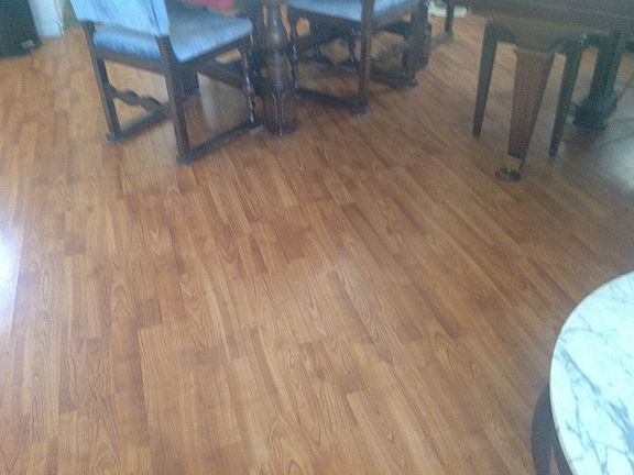 Bright, light flooring 