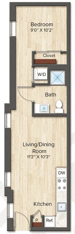 Floor plan The Garland (A2)