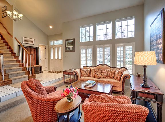 Living Room and foyer